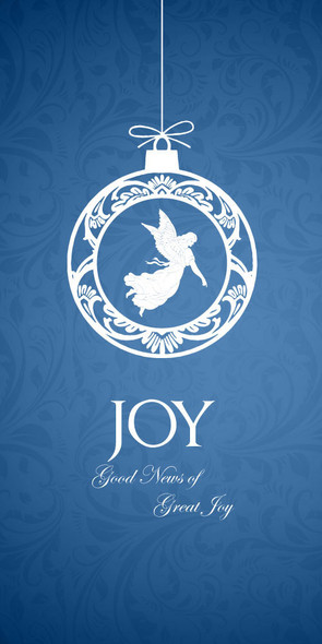 Church Banner - Christmas - Joy - B32073