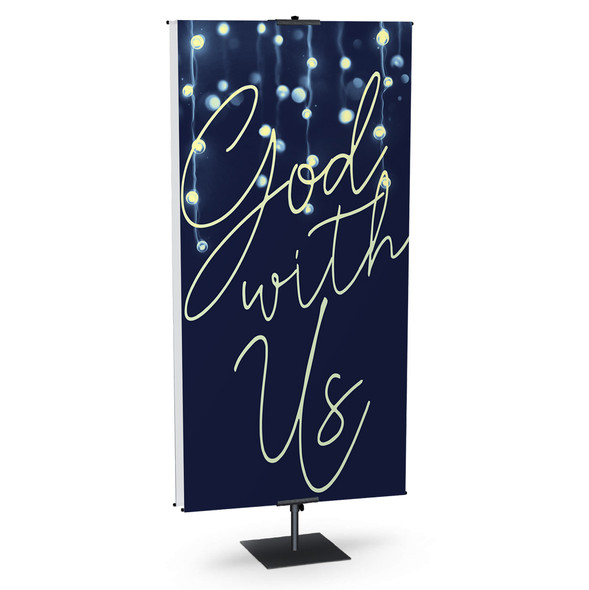 Church Banner - Christmas - God With Us - B80565