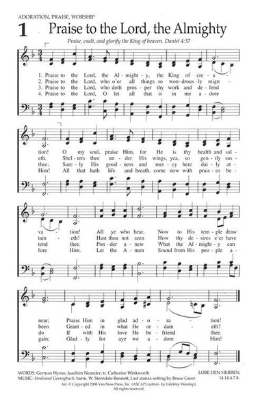 Baptist Hymnal, Standard Print (Forest Green)