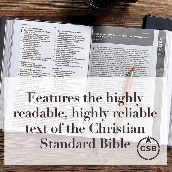 CSB Apologetics Study Bible (LeatherTouch, Mahogany) - Bulk Case of 12