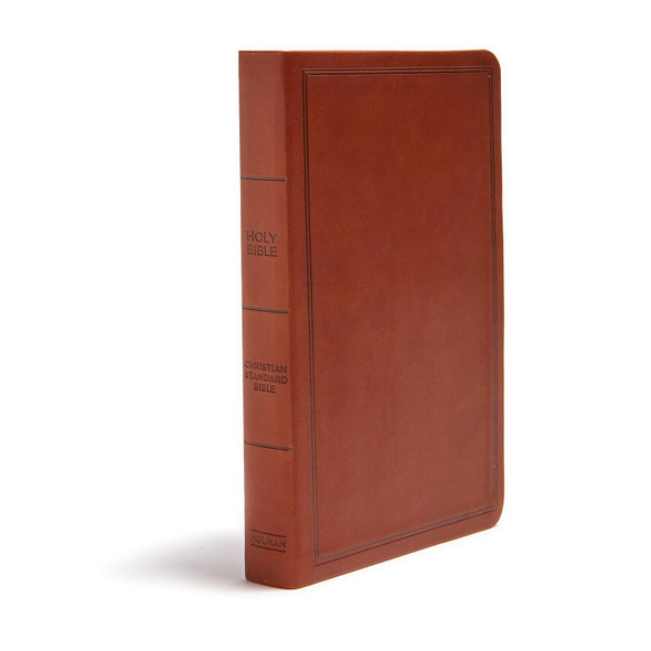 CSB Deluxe Gift Bible (LeatherTouch, Brown) - Bulk Case of 24