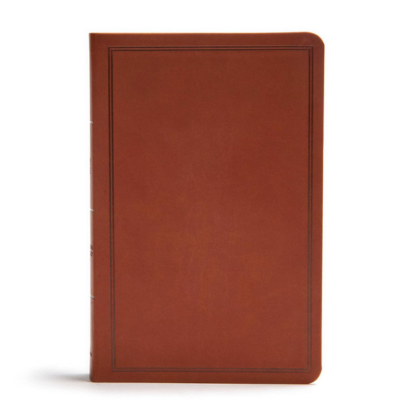 CSB Deluxe Gift Bible (LeatherTouch, Brown) - Bulk Case of 24