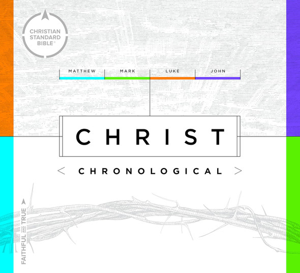 CSB Christ Chronological Bible, Study (Hardcover) - Bulk Case of 24