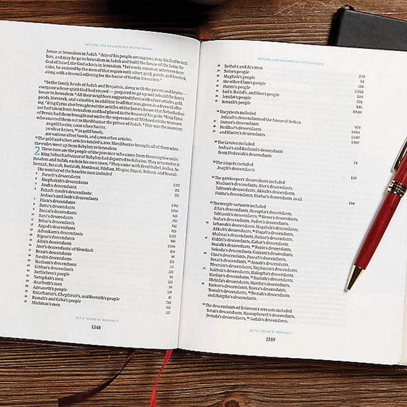 CSB Day-by-Day Chronological Bible (Leather Touch, Brown) - Bulk Case of 12