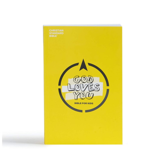 CSB God Loves You Bible for Kids (Hardcover) - Bulk Case of 24