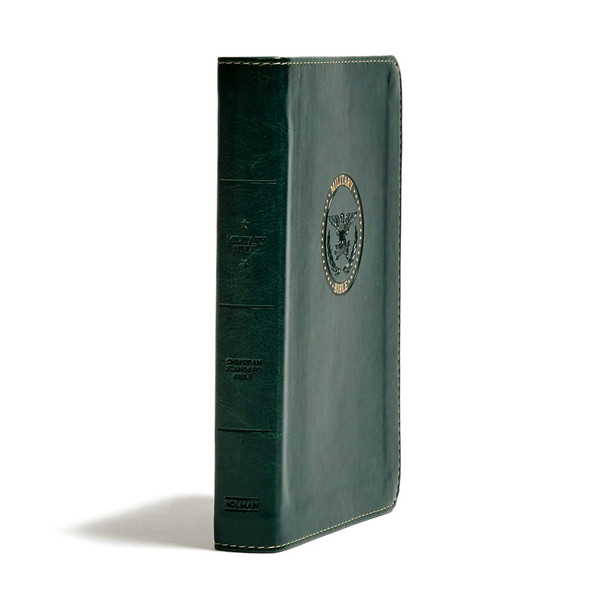 CSB Military Bible, Devotional (LeatherTouch, Green) - Bulk Case of 32