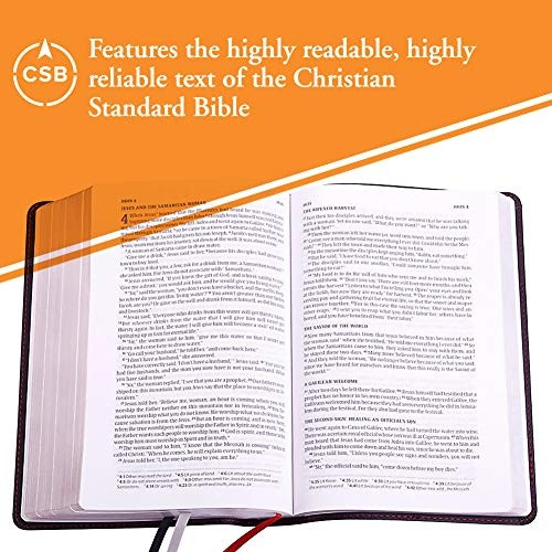 CSB Pastor's Bible, Large Print (Leather Touch, Black) - Bulk Case of 12