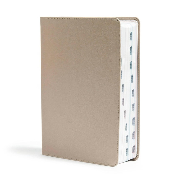 CSB She Reads Truth Bible, Indexed (LeatherTouch, Champagne Gold) - Bulk Case of 8