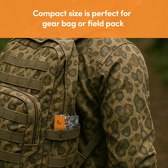 CSB Sportsman's Bible: Large Print Compact Edition, Large Print, (LeatherTouch, Mothwing Camouflage) - Bulk Case of 24