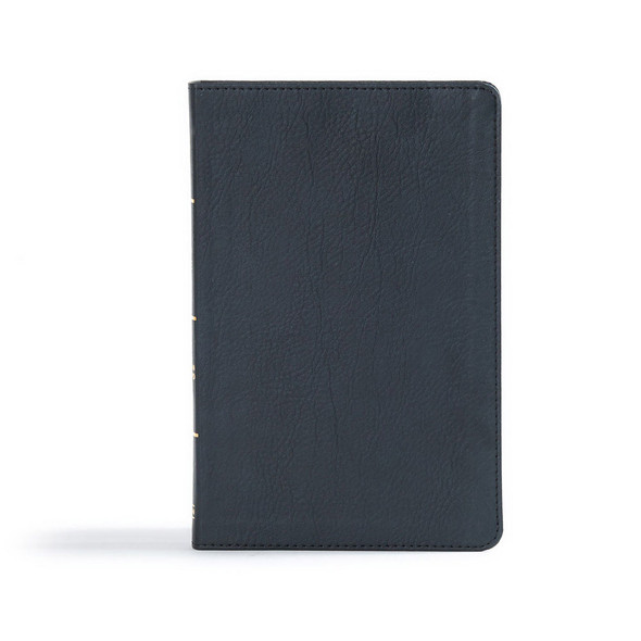 CSB Ultrathin Reference Bible, Black LeatherTouch