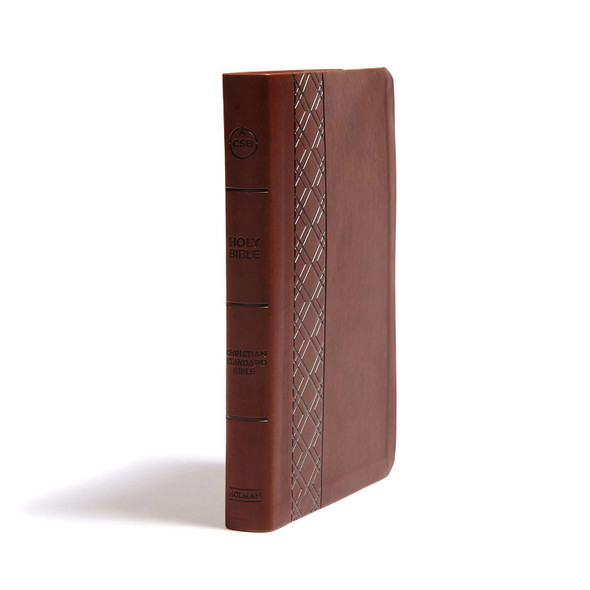 CSB Ultrathin Reference Bible, Value Edition, Brown LeatherTouch