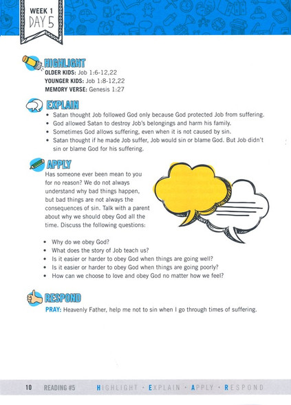 Foundations for Kids: A 260-day Bible Reading Plan for Kids - Lifeway Kids Bible Study