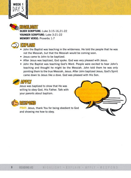 Foundations for Kids: A 260-Day Bible Reading Plan, New Testament - Lifeway Kids Bible Study
