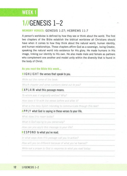 Foundations: A 260-Day Bible Reading Plan for Busy Youths Devotional - Lifeway Youth Bible Study