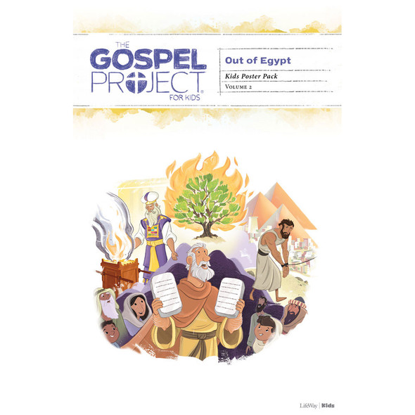 The Gospel Project for Kids: Kids Poster Pack - Volume 2: Out of Egypt