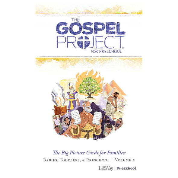 The Gospel Project for Preschool: Preschool Big Picture Cards for Families - Volume 2: Out of Egypt