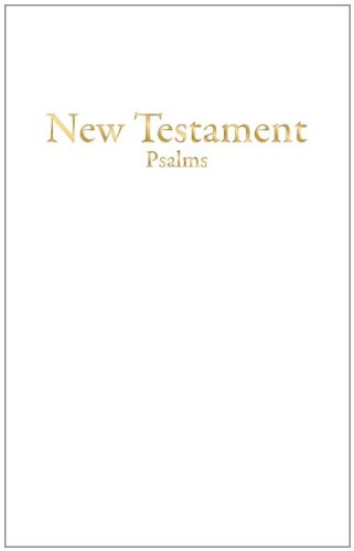 KJV Economy New Testament with Psalms (Paperback, White) - Bulk Case of 230