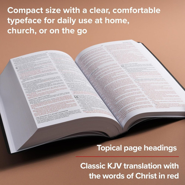 KJV Gift and Award Bible (Imitation Leather, Black) - Bulk Case of 28