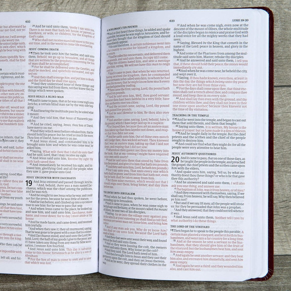 KJV Gift and Award Bible (Imitation Leather, Burgundy) - Bulk Case of 24