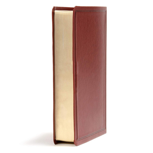 KJV Personal Size Reference Bible, Large Print (Leather Touch, Brown) - Bulk Case of 12