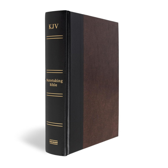 KJV Notetaking Bible (Hardcover, Black/Brown) - Bulk Case of 24
