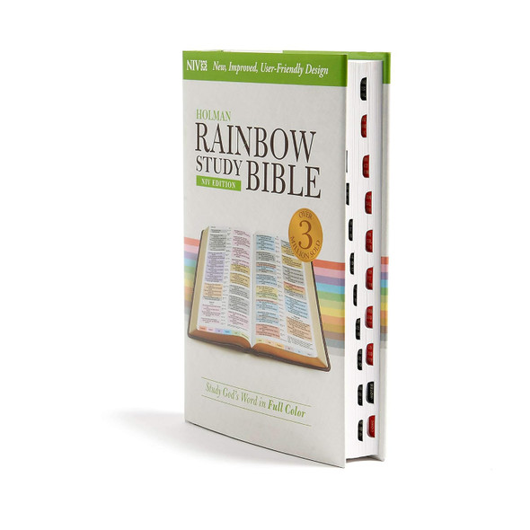 NIV Rainbow Study Bible, Jacketed Hardcover Indexed