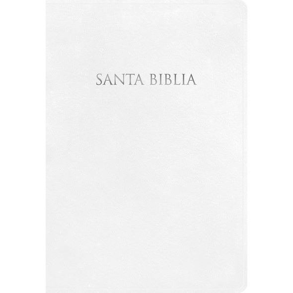 NVI Biblia para Regalos y Premios, blanco imitaci&oacute;n piel