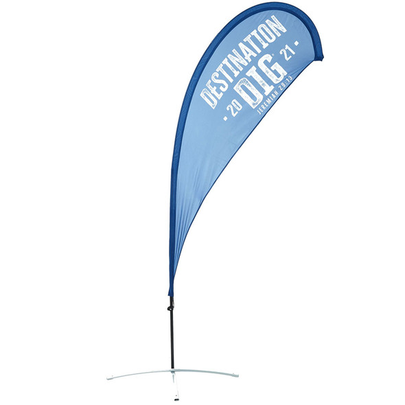 Theme Flying Banner with Stand - Destination Dig VBS 2021 by LifeWay