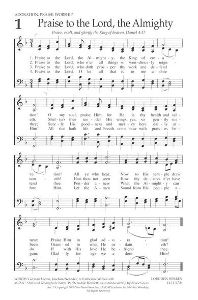 The Worship Hymnal, English (Deep Garnet)
