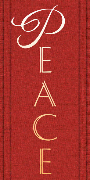 Church Banner - Long Expected Jesus - Peace