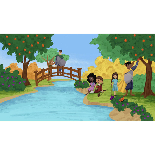 Little Pilgrim's Big Journey - Christiana & The Celestial City, Ages 2-4 (Hardcover)