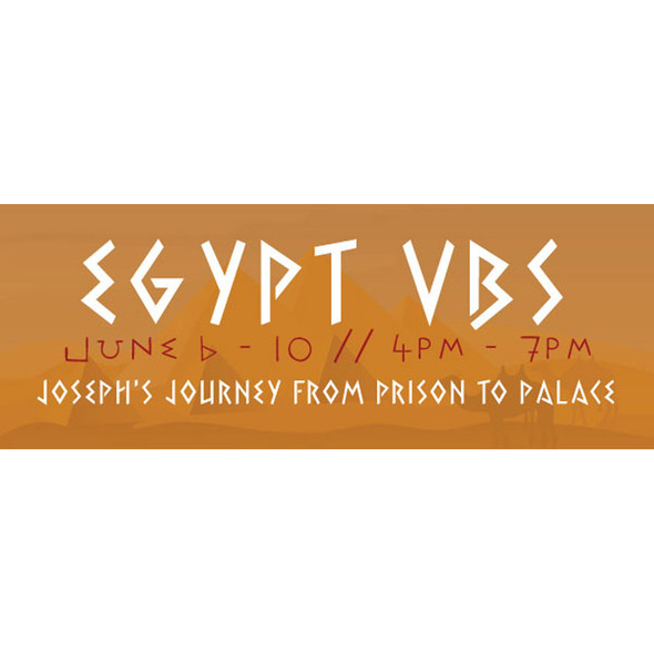 Egypt VBS - Custom Outdoor Vinyl Banner for VBS 2016