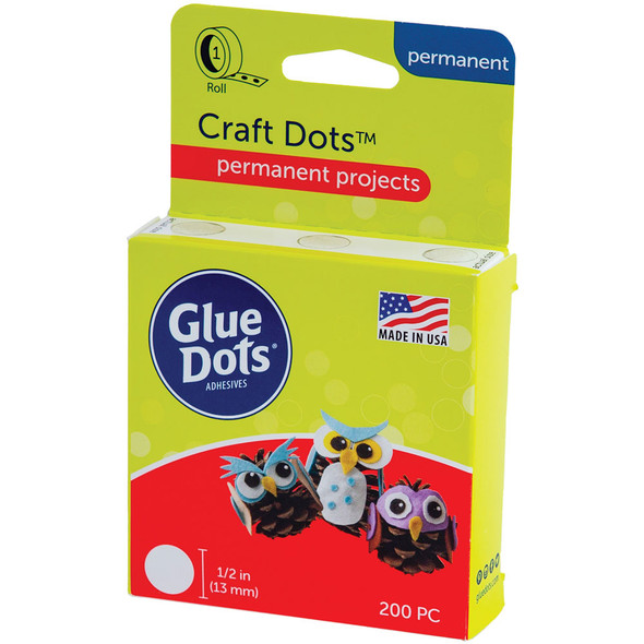 Glue Dots 1/2 in. (Pack of 200) - Use to Hang Posters or Complete Crafts Projects - Glue Alternative - VBS Director Essential Tools - Group VBS 2026