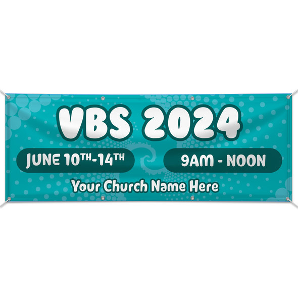Theme Neutral VBS - Custom Outdoor Vinyl Banner for VBS 2024