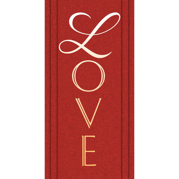 Church Banner - Christmas - Long Expected Jesus - Love
