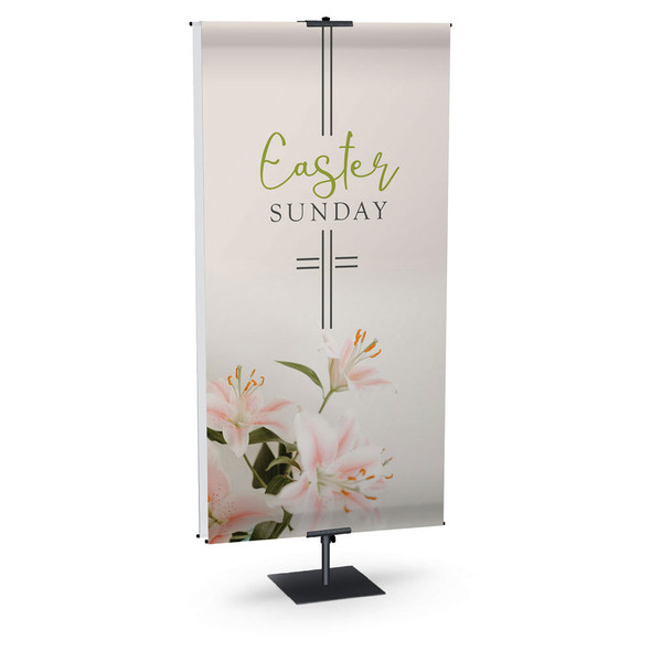 Church Banner - Gray Line Lent Easter Series - Easter Sunday
