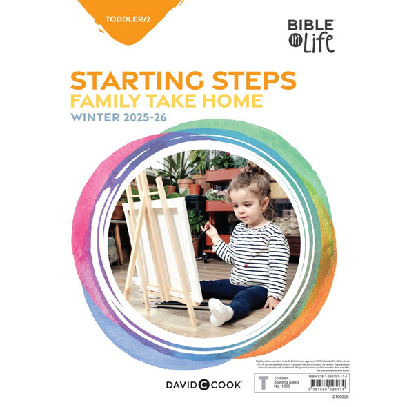 Toddler (Ages 1-2) - Starting Steps (Craft/Take-Home) - Bible-in-Life - Winter 2025-26
