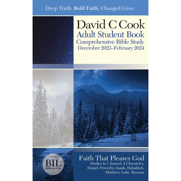 Adult - Student Book - Bible-in-Life - Winter 2023-24