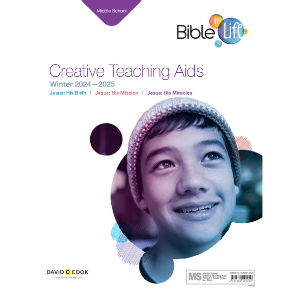 Middle School (Grades 6-8) - Creative Teaching Aids - Bible-in-Life - Winter 2023-24