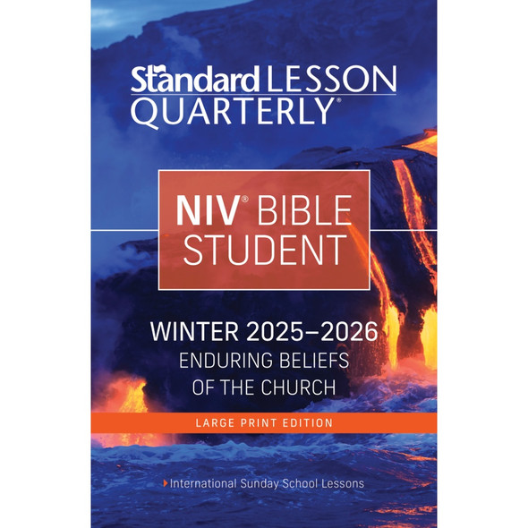 Adult - (NIV) Bible Student Large Print - Standard Lesson Quarterly - Winter 2025-26