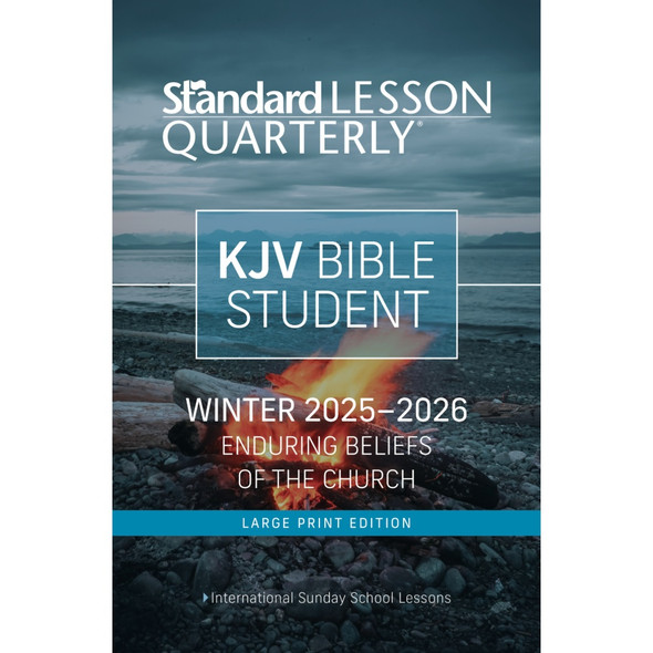 Adult - (KJV) Bible Student Large Print - Standard Lesson Quarterly - Winter 2025-26