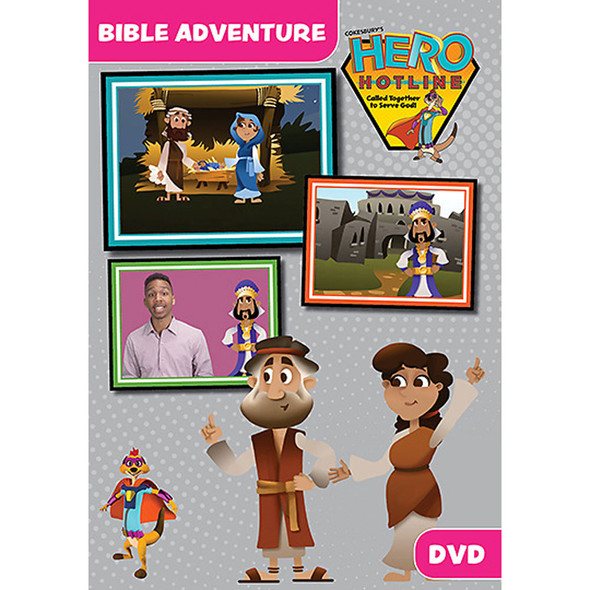 Bible Adventure Video DVD/CD-ROM - Hero Hotline VBS 2023 by Cokesbury