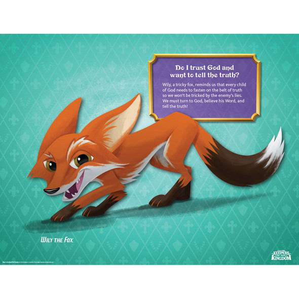 Animal Pal Posters - Junior, Primary, Pre - Primary, Toddler - Pack of 5 - Keepers of the Kingdom VBS 2023