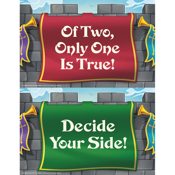 Pre - Primary and Toddler Illustration posters - Set of 16 - Keepers of the Kingdom VBS 2023