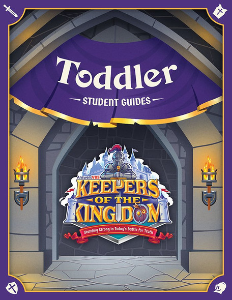 Toddler Student Guide - Pack of 10 - Keepers of the Kingdom VBS 2023