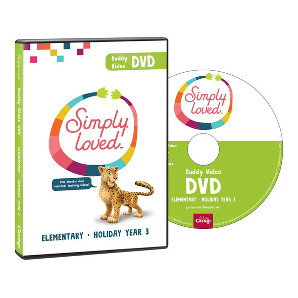 Simply Loved Elementary Holiday Buddy Teaching Video DVD - Year 3