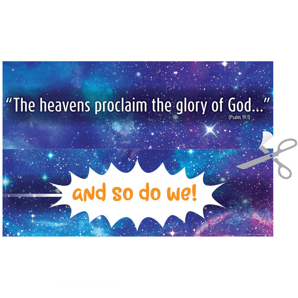 God Sightings Poster - 22 in x. 34" poster - Final size: 68" x 11" - Stellar VBS 2023 by Group