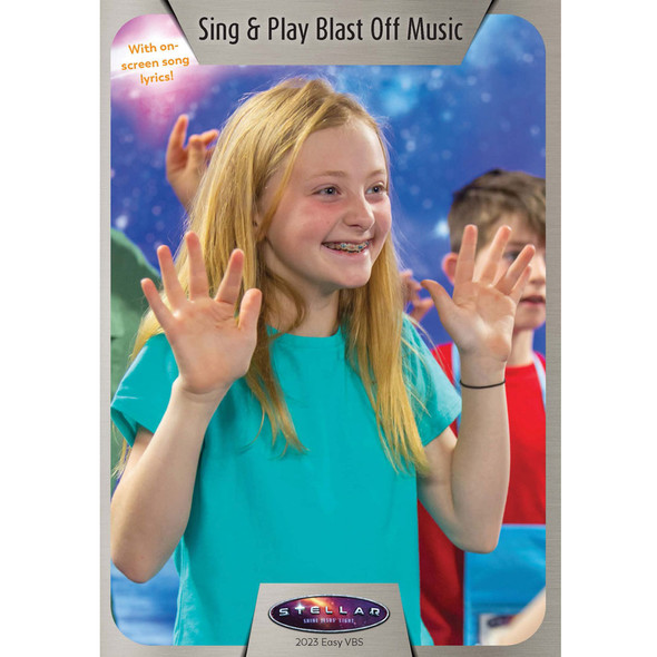Sing & Play Blast Off Music DVD  - Stellar VBS 2023 by Group