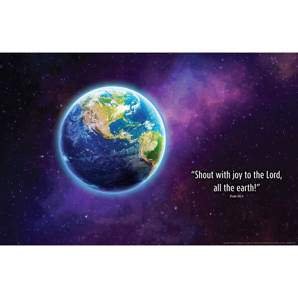 Bible Verse Posters  - set of 5 - 34" x 22" - Stellar VBS 2023 by Group