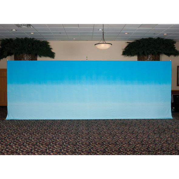 Big Blue Sky Fabric Wall Hanging - 20' x 9'  - VBS 2023 by Group